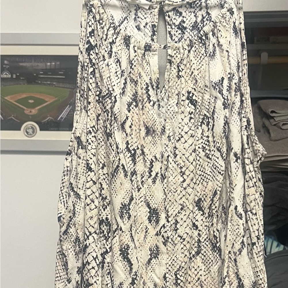 Maurices Snakeskin Print Tank Top